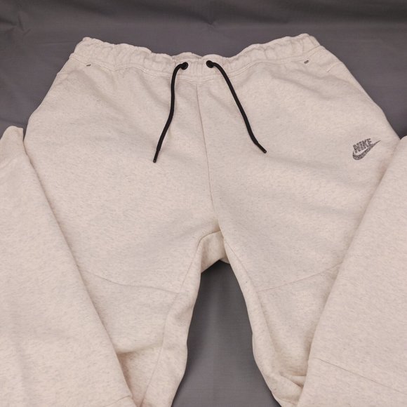 Nike Sportswear Tech Fleece Joggers White Heather DD4706 100 Men's XL-2XL - Picture 4 of 9